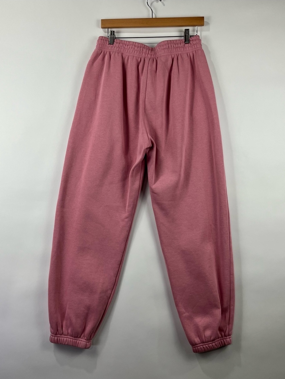 Nike Cotton Blend Baggy Fleece Joggers Elastic Waist Pockets M - Picture 9 of 11